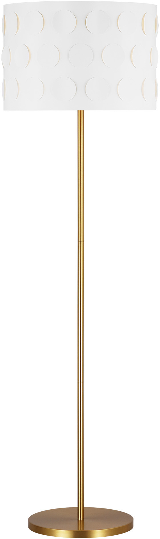 Dottie Floor Lamp, Burnished Brass~P77657745