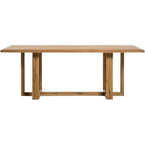 Xylara 40"x83" Acacia Dining Table, Natural
