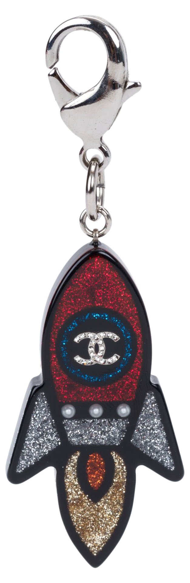 Chanel Lucite Rocket Keychain~P77504305