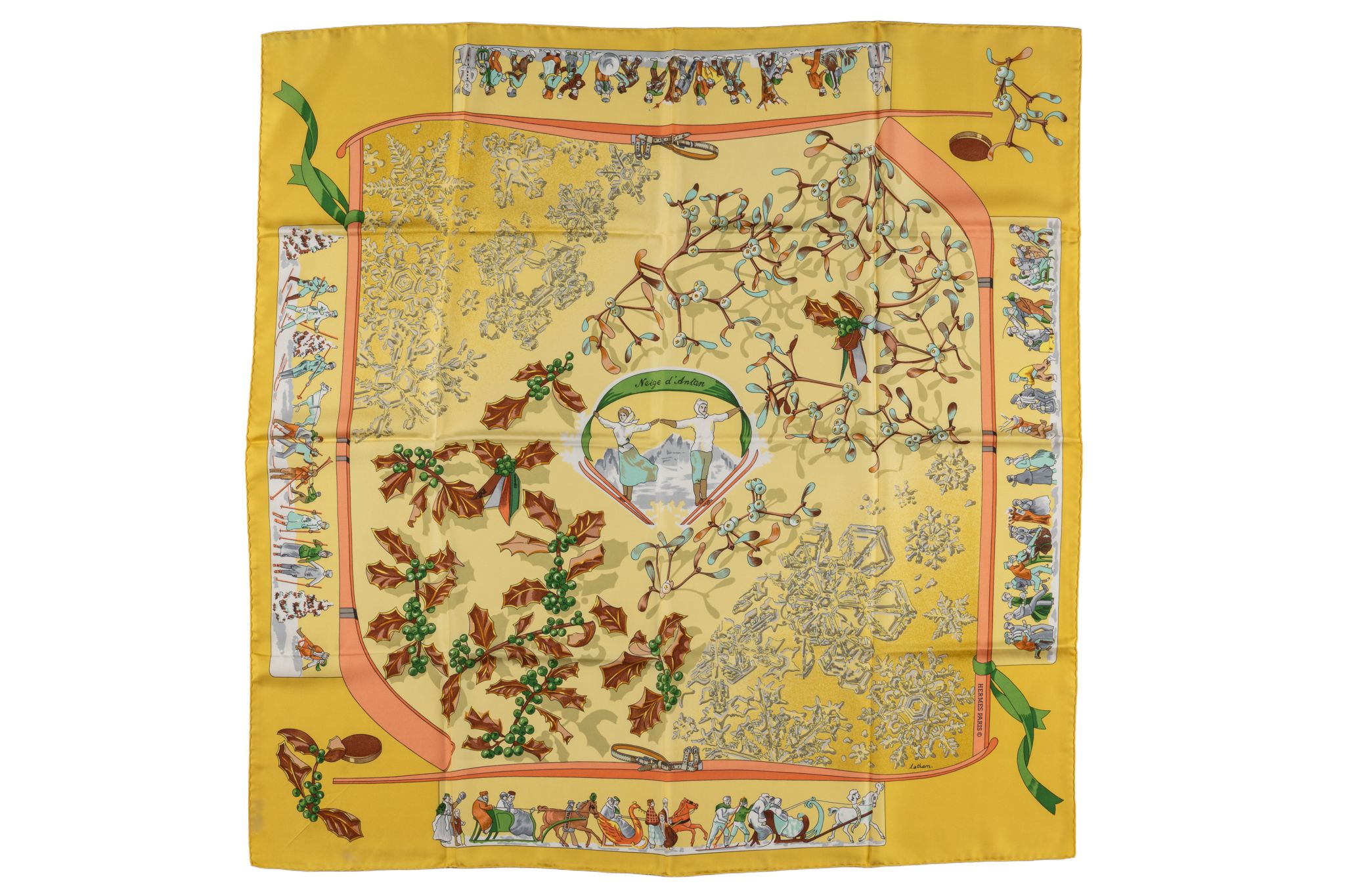 Hermès Collectible "Niege D'Antan" Scarf~P77732541