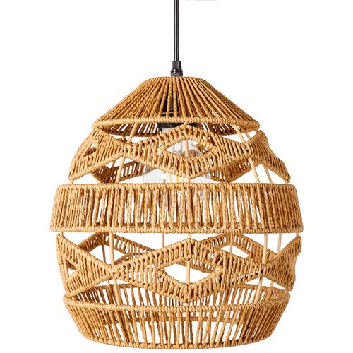 Bahama Woven Pendant, Beige