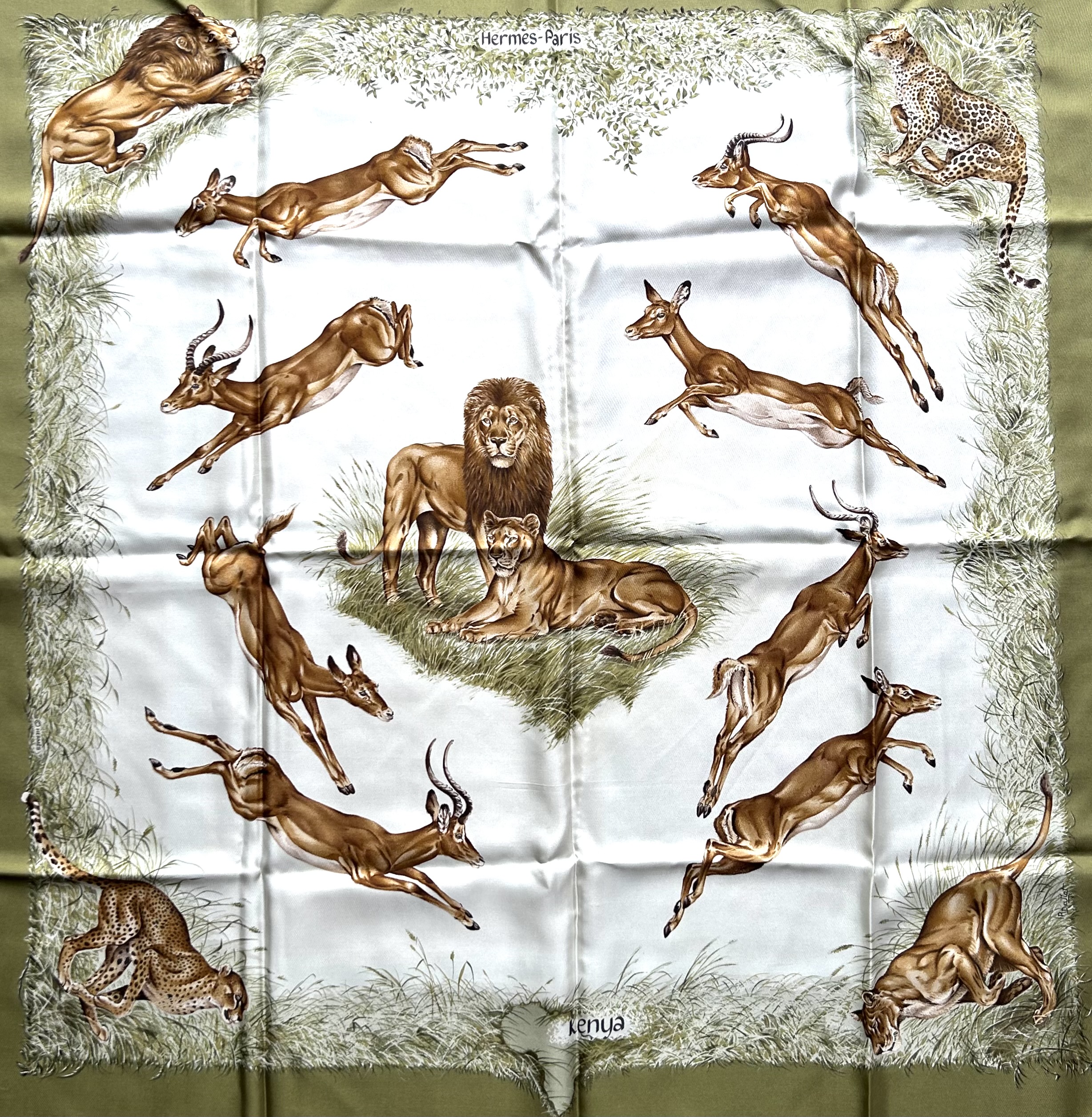 Hermès Kenya Scarf~P77735778