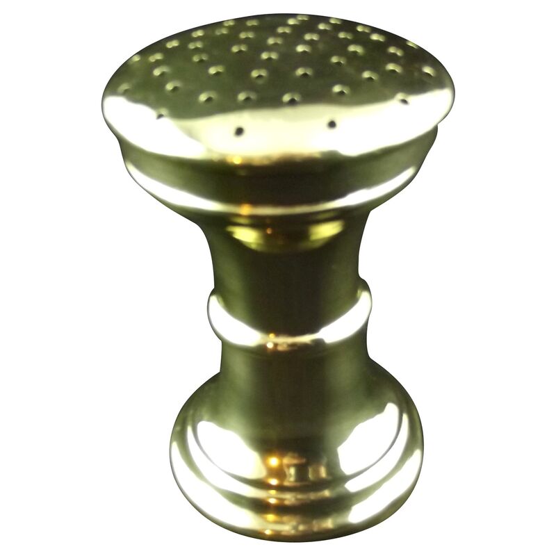 Polished Brass Talc Shaker
