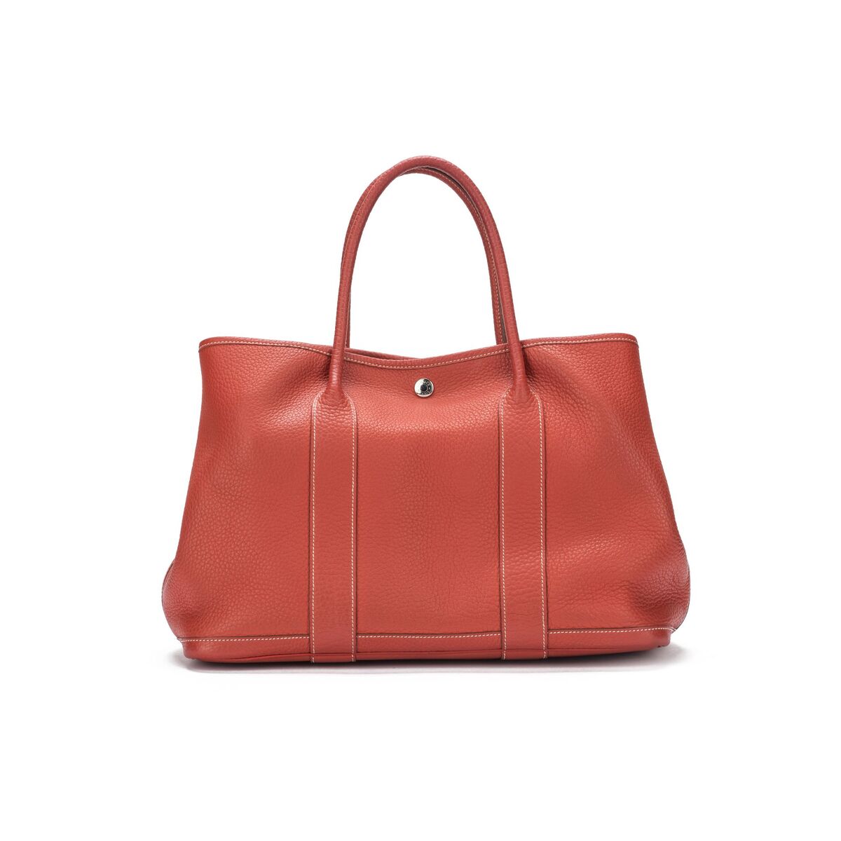 Hermès Large Garden Party Bag Sanguine