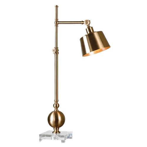 Tahlia Desk Lamp, Brass