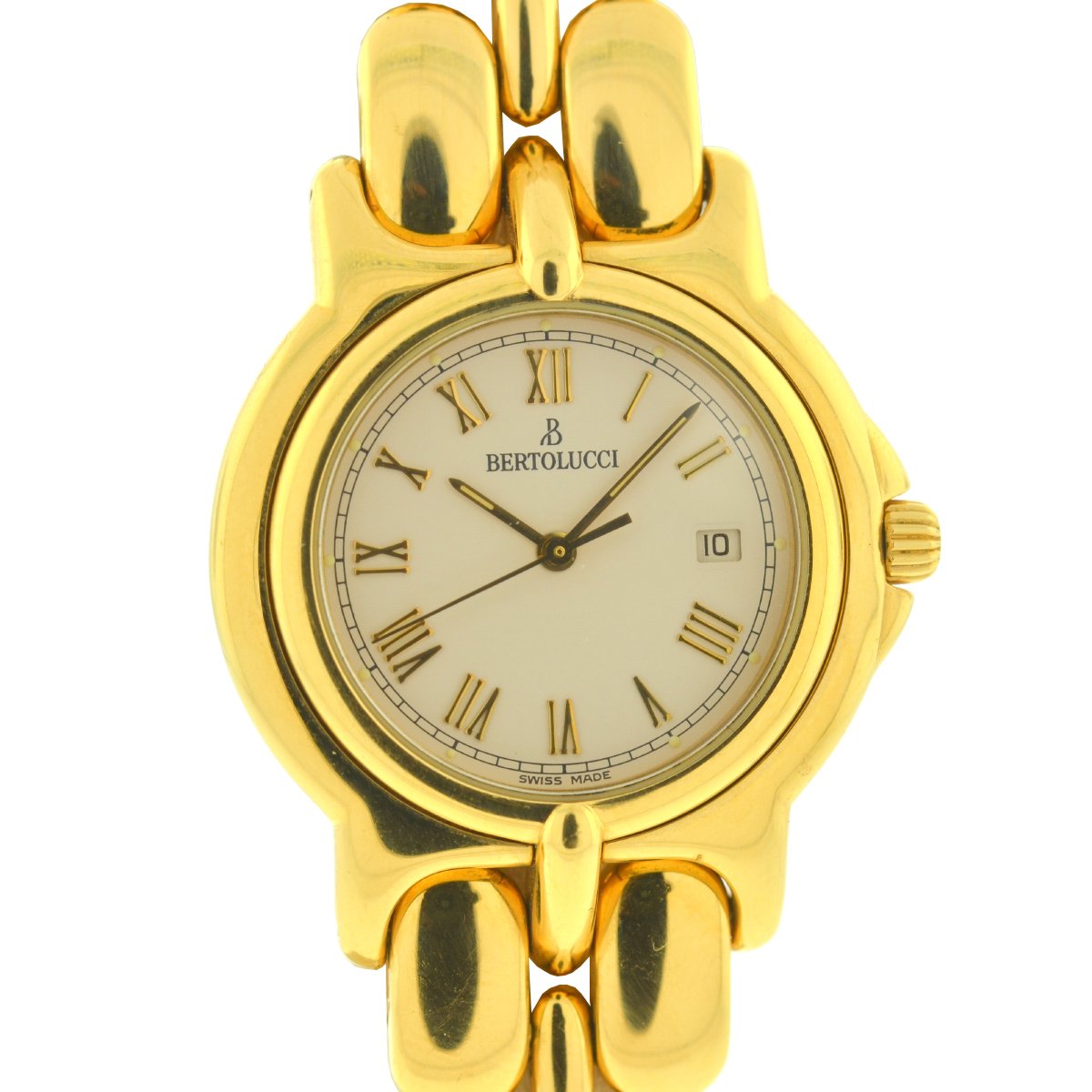 Bertolucci 18k Yellow Gold 30mm Watch~P77631325