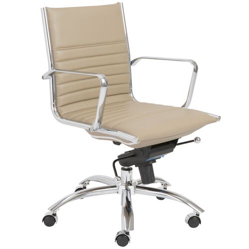 Homer Low Back Office Chair, Leatherette