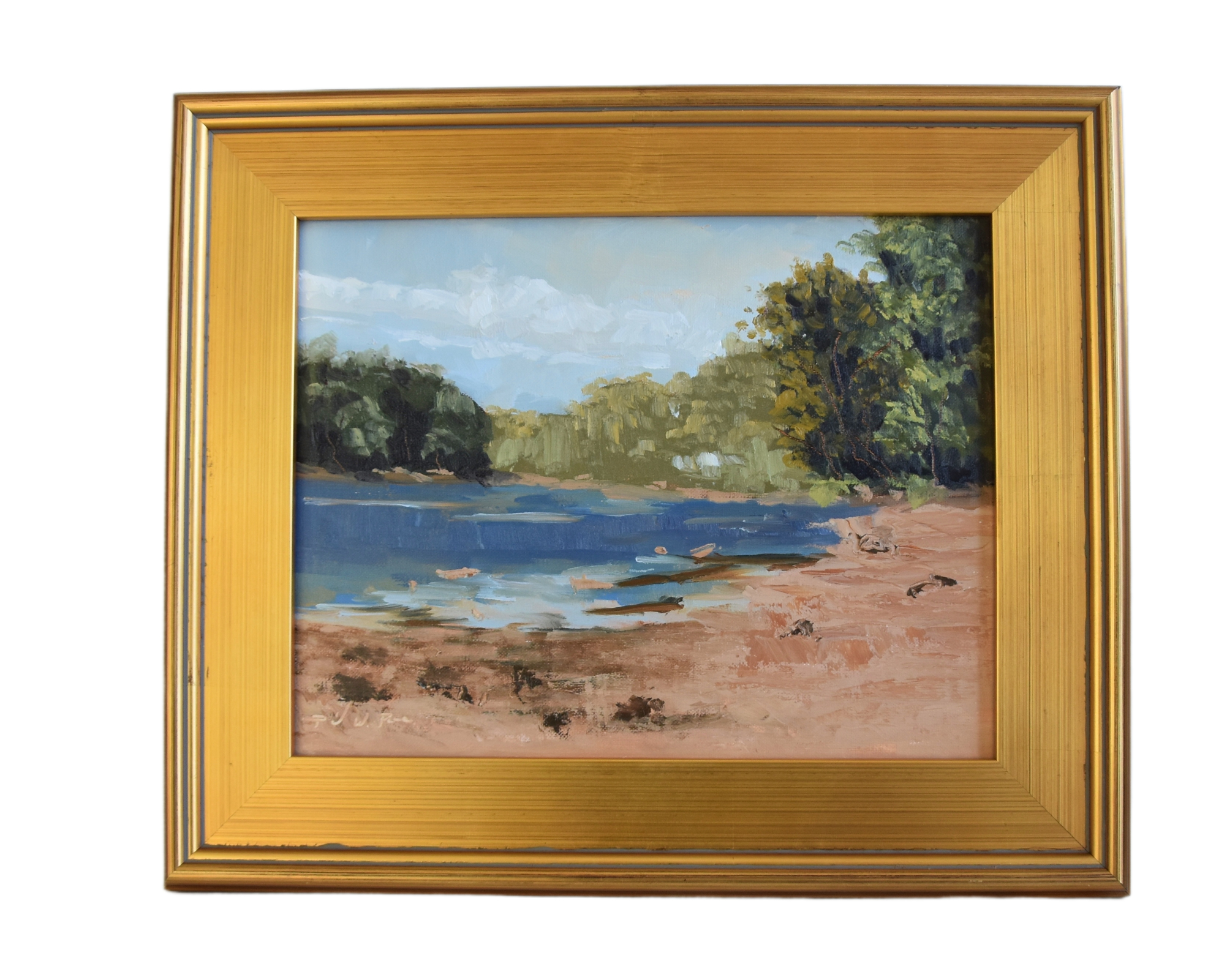 Osage River Missouri Landscape Painting~P77687539