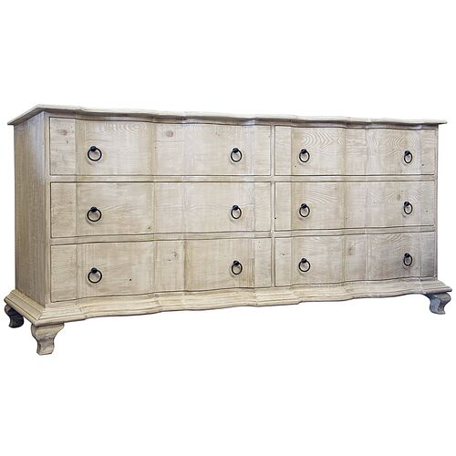 Lexington Double Dresser, Graywash~P77492537