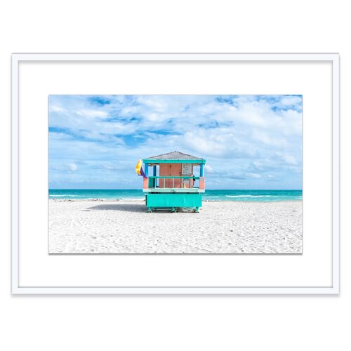 Richard Silver, Lifeguard Chair, Miami II Photograph