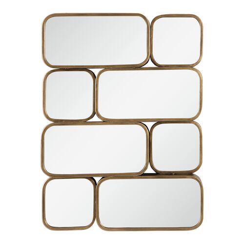 Giselle Wall Mirror, Gold