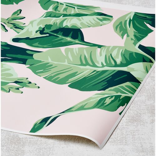 Nathan Turner Pacifico Palm Wallpaper, Piggy Bank/Green~P77406493