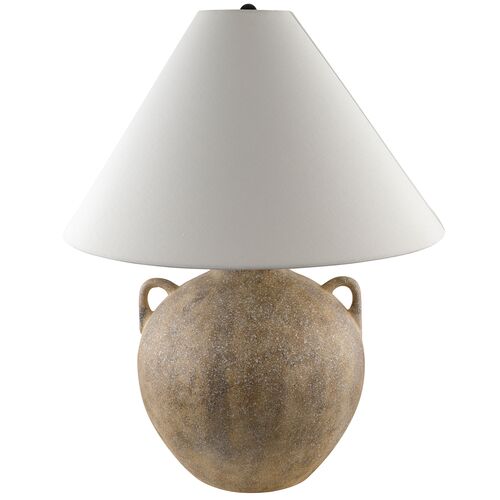 Dune Ceramic Jar Table Lamp