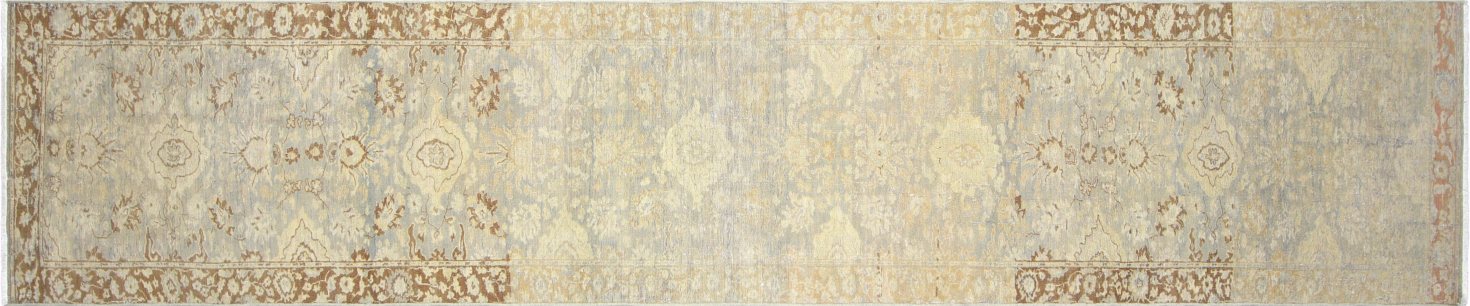 1960s Persian Tabriz Runner- 2'5"x15'3"~P77698050
