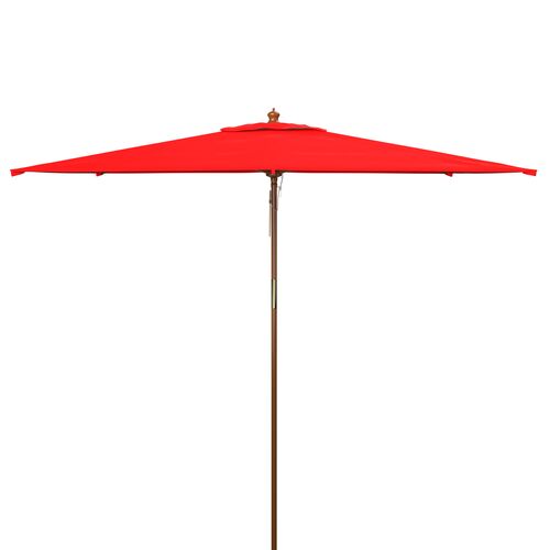 Adara Outdoor 10Ft Wood Umbrella