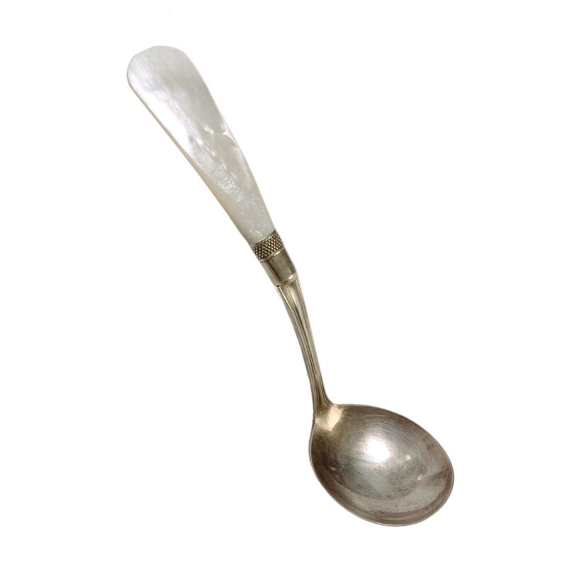 Sterling & Mother of Pearl Gravy Spoon