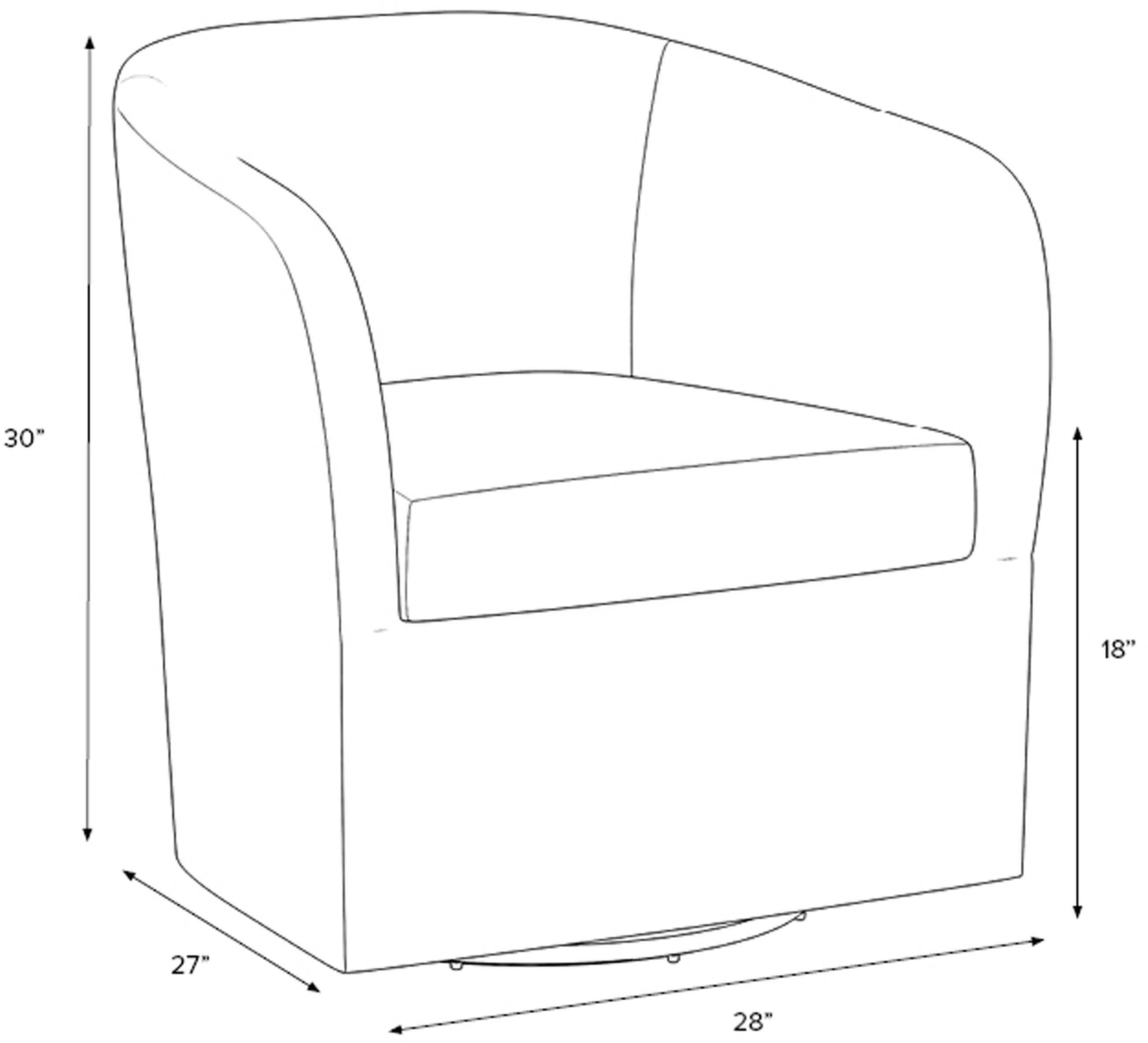 Zara Swivel Chair, Ranjit Floral
