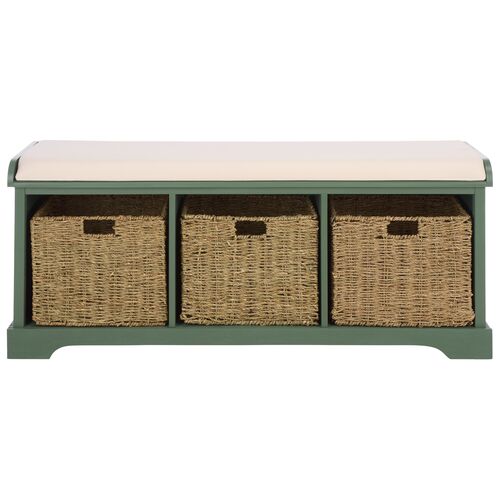 Loren 47"W Storage Bench