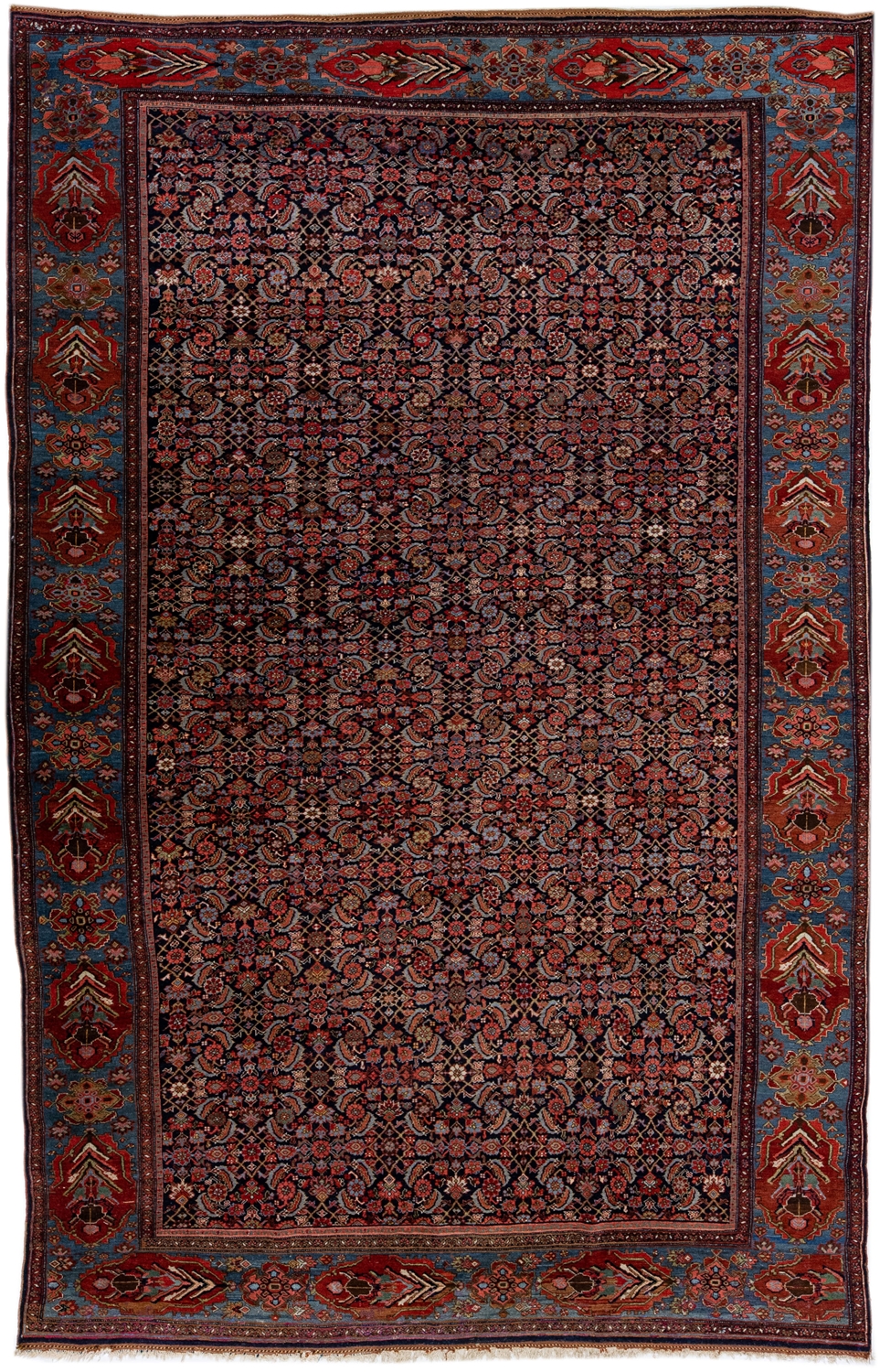 Antique Persian Bidjar Rug 9' x 13'8"~P77663295