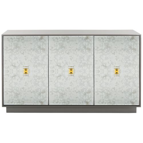 Dariela Eglomise Sideboard, Grey