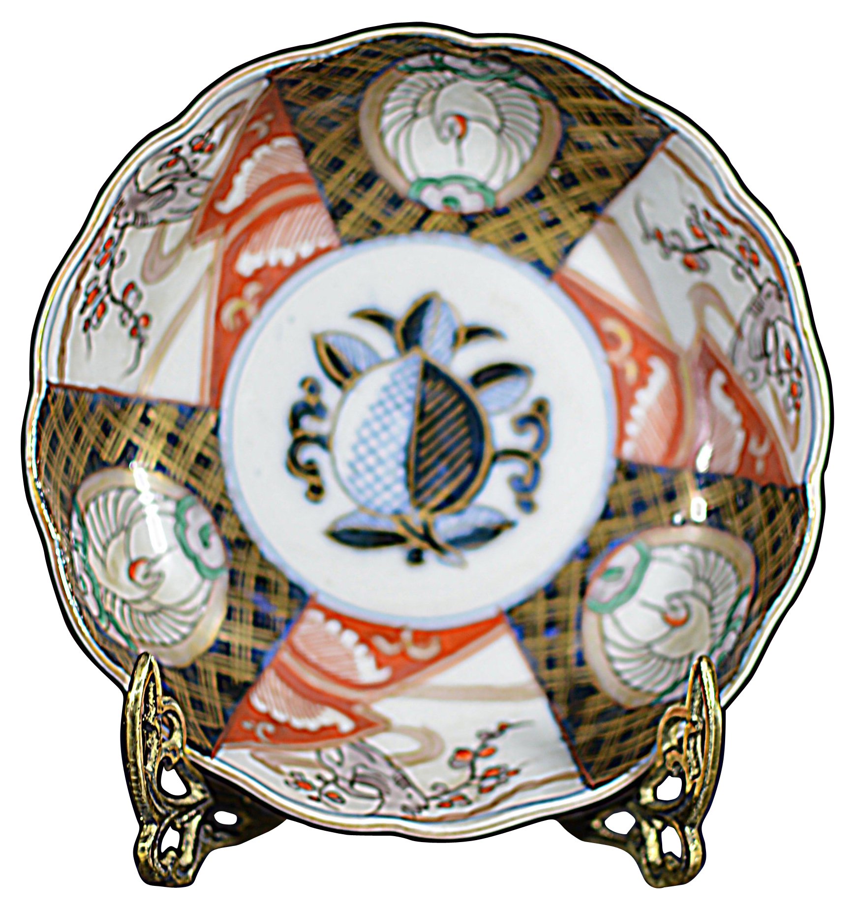 Antique Hand-Painted Imari Bowls, S/4~P77300067