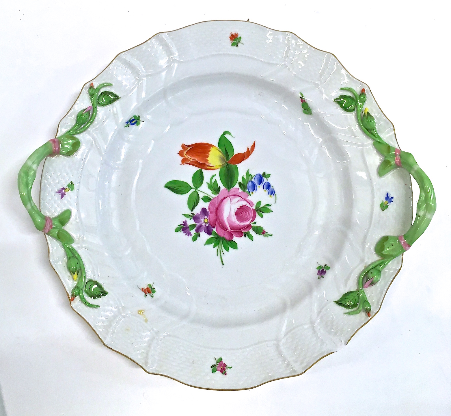 Herend Floral & Vine Serving Plate~P77662503
