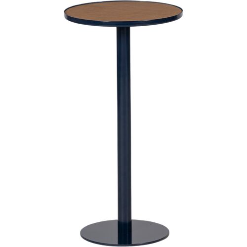 Cayden Leather Top Drink Table