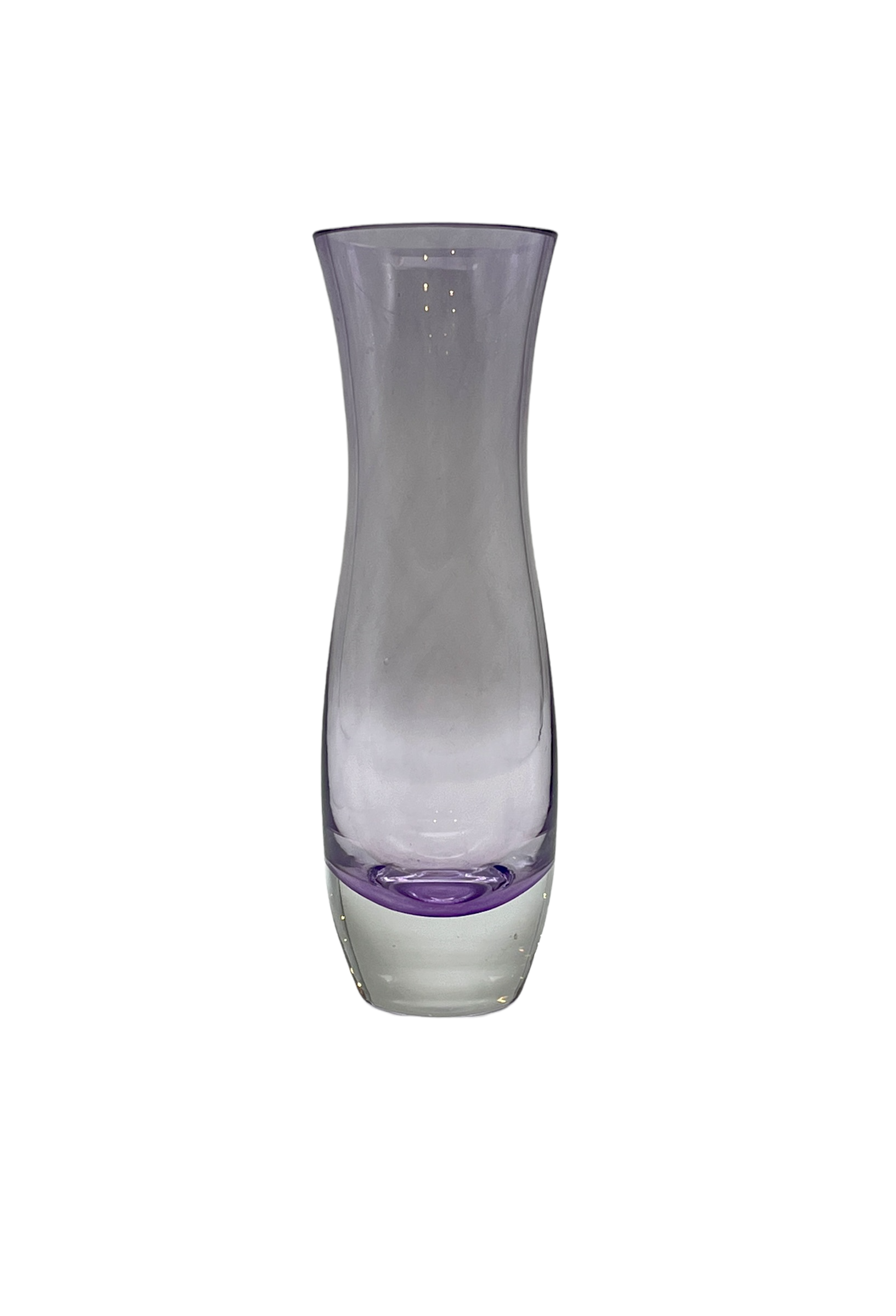 C. 1980s Lavender Purple Glass Vase~P77659255