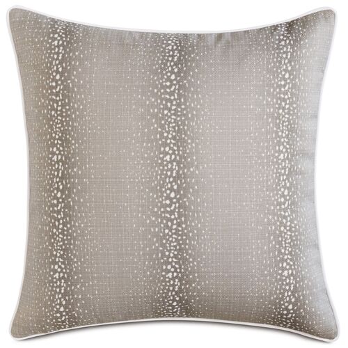 Evie 20x20 Outdoor Pillow, Brown~P77578711