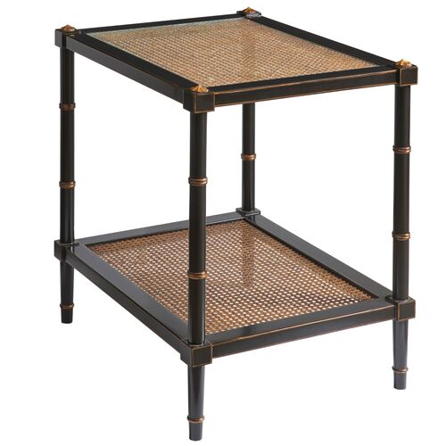 Conner Cane End Table