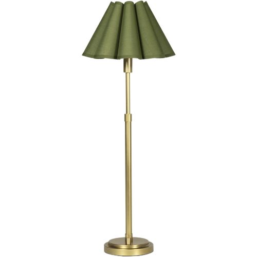 Polly Scallop Shade Buffet Table Lamp