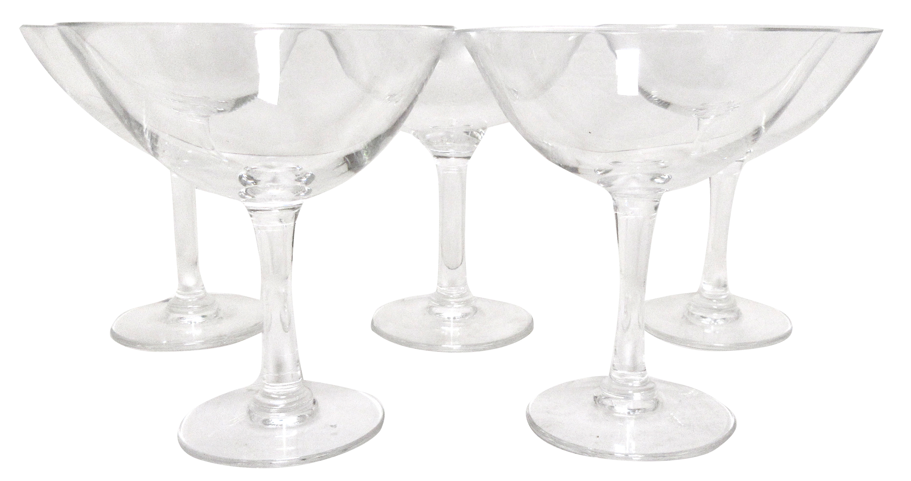 Lalique French Crystal Champagne Glasses