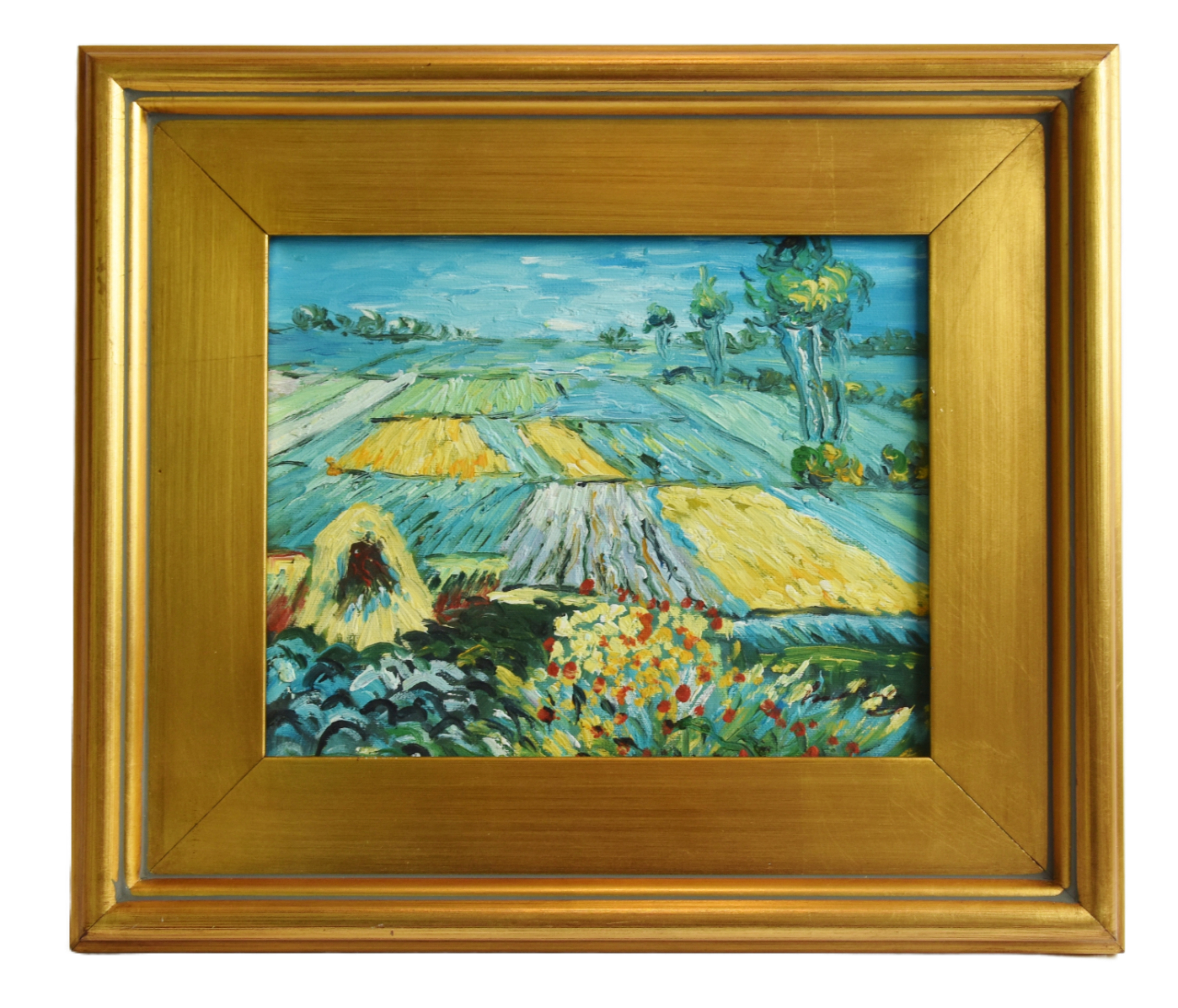 Van Gogh-Style Landscape Oil Painting~P77662769