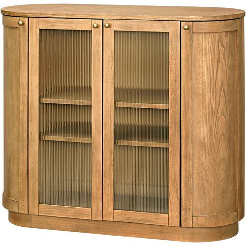 Penasco Wooden Cabinet, Brown