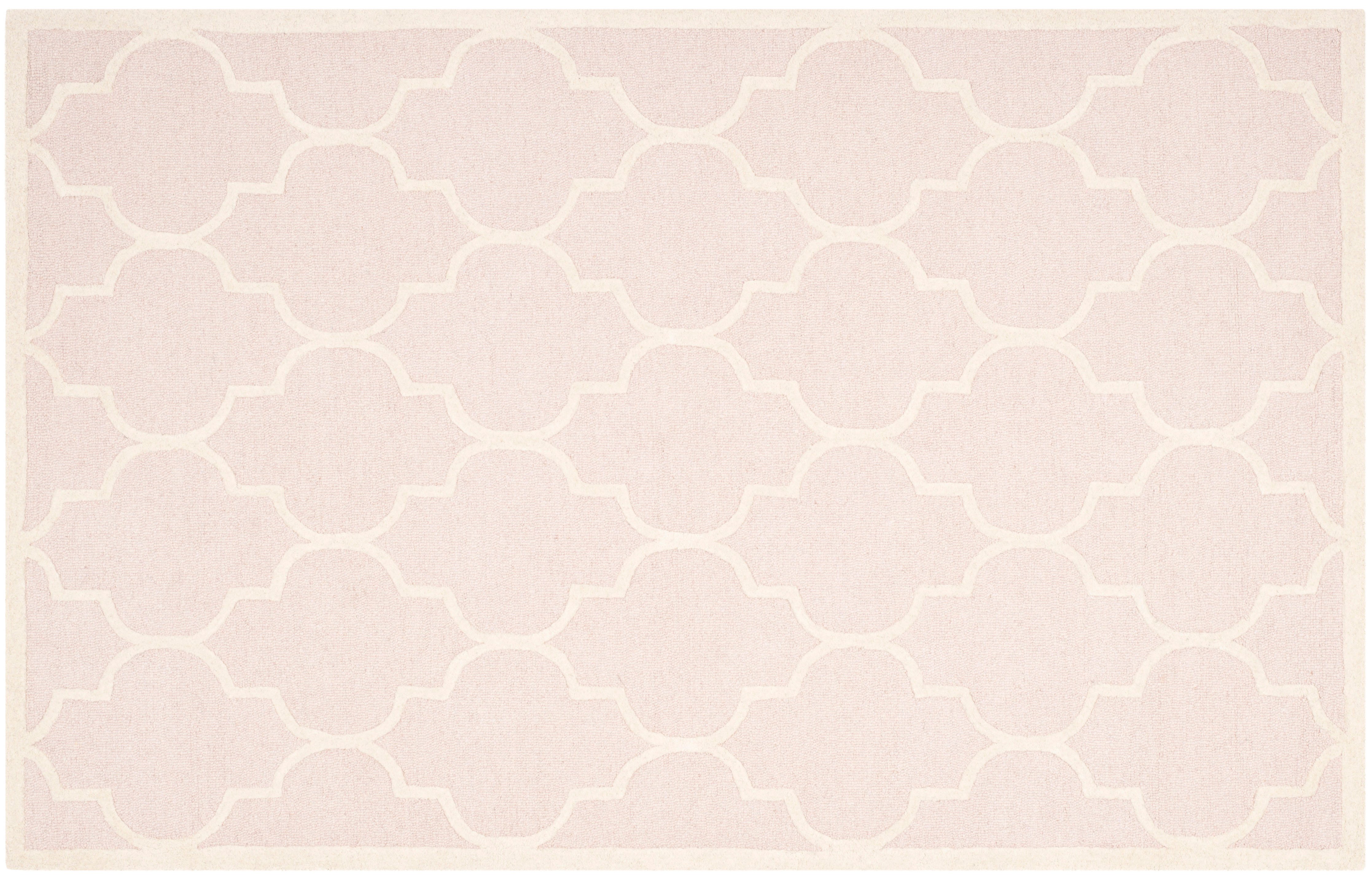 Sawyer Rug, Light Pink/Ivory