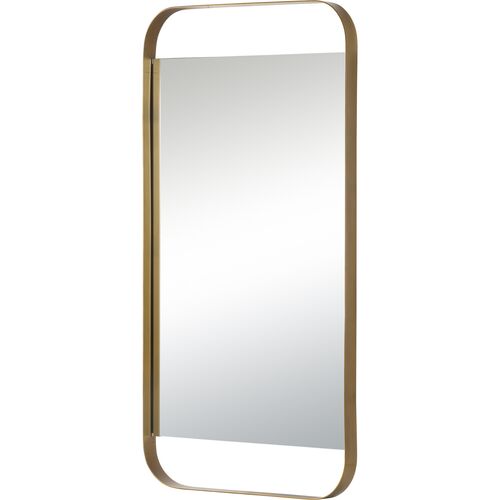 Blossom Wall Mirror, Antique Brass Blossom Wall Mirror, Antique Brass