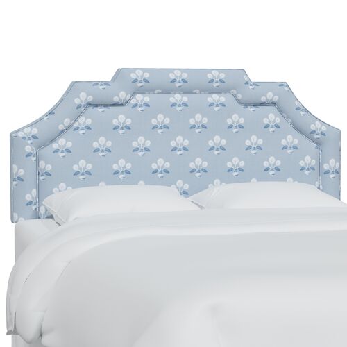 Lola Headboard, Block Vase Floral