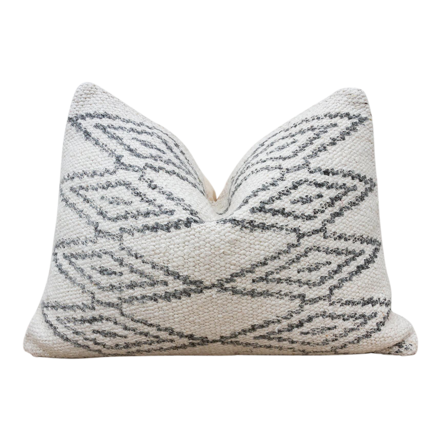 Burnished Grey Nomadic Moroccan Pillow~P77658015