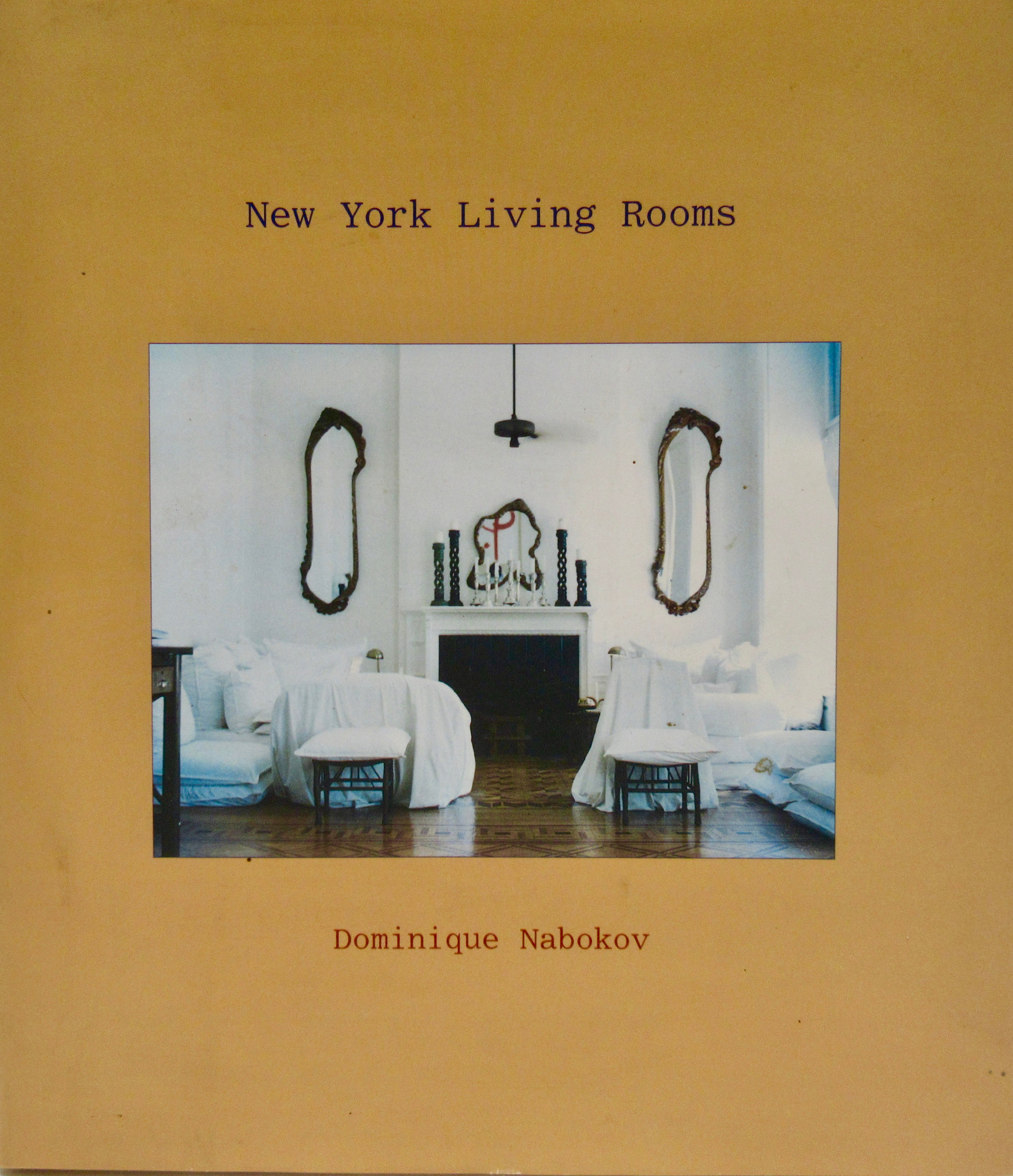 Signed 1st Edition: N.Y. Living Rooms~P77591819
