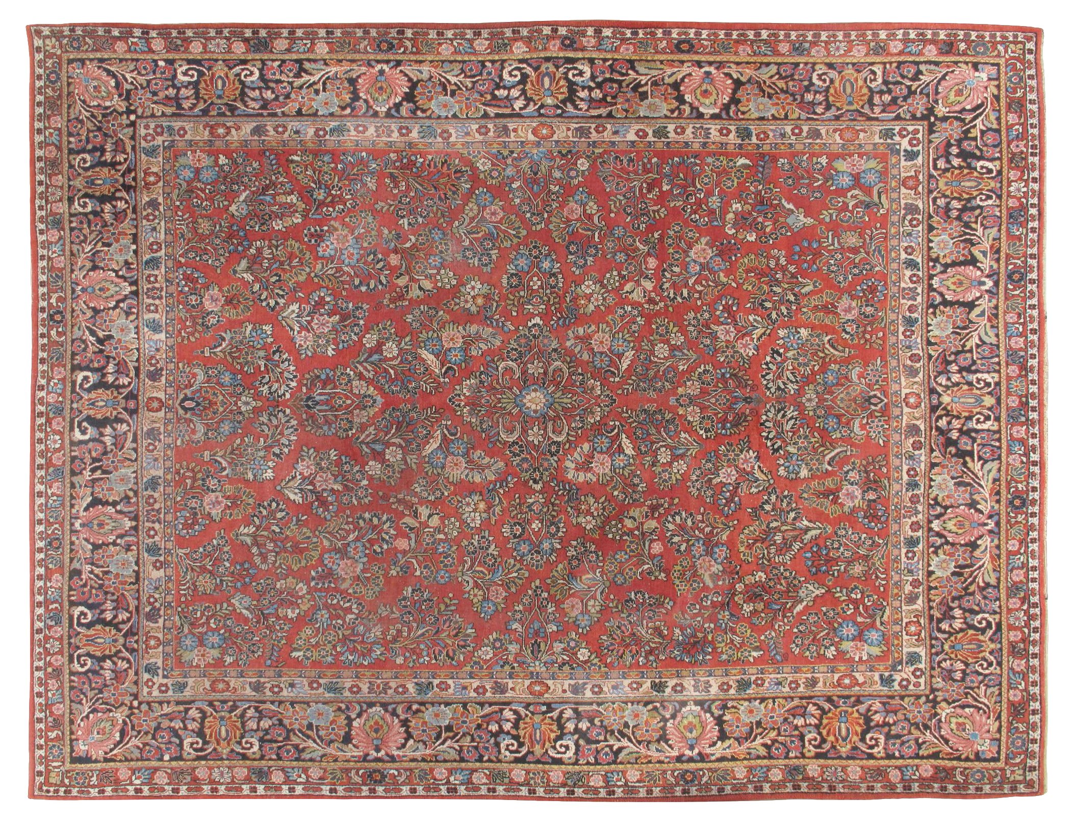 Sarouk Carpet, 9'2" x 11'9"~P77547297