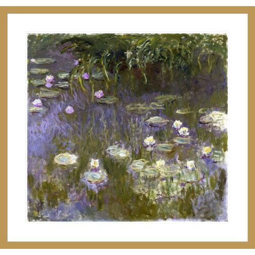Water Lilies by Claude Monet Framed Print