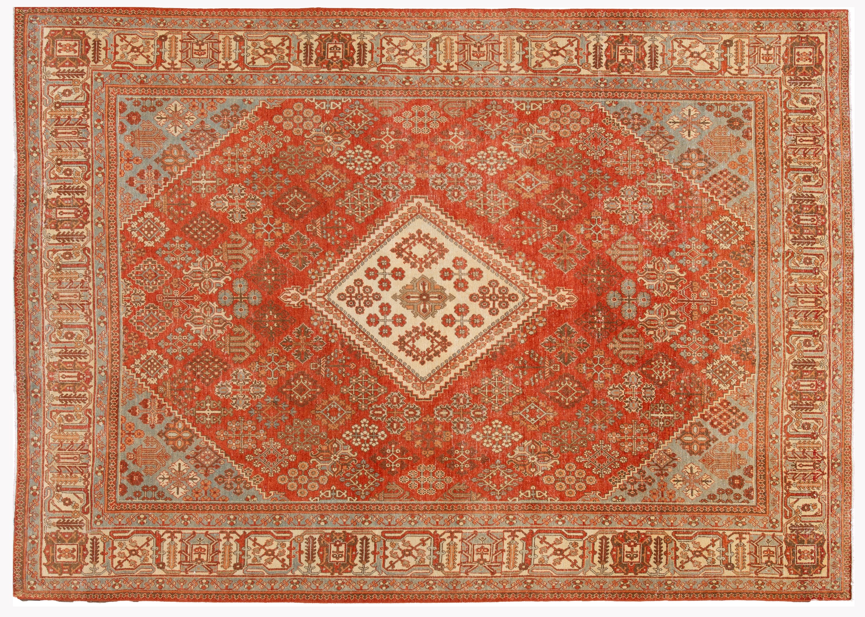 Antique Persian Joshegan Wool Rug~P77608762