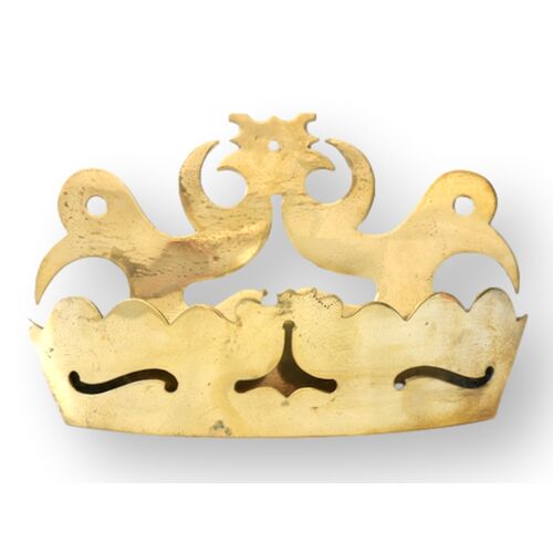 19th-C. Victrorian Crown Wall Pocket~P77730491