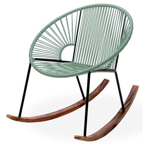 Ixtapa Rocking Chair, Olive Green~P77284535