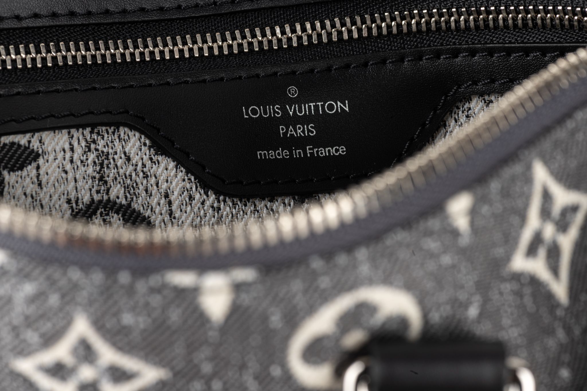 Louis Vuitton NIB Speedy 25 Grey Denim