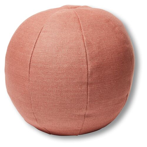 Emma 11x11 Ball Pillow, Rose Linen~P77483498