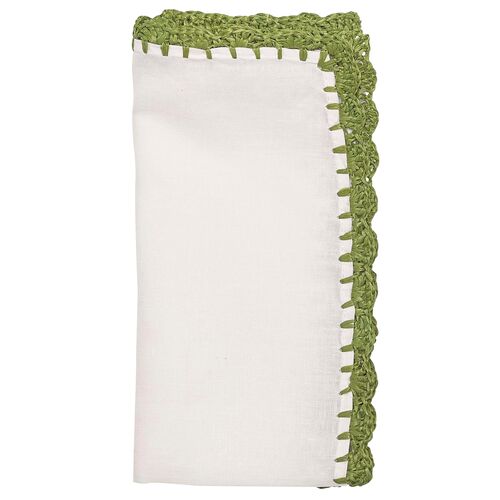 S/4 Shell Edge Napkins