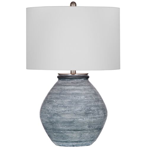 Hamilton Table Lamp, Blue