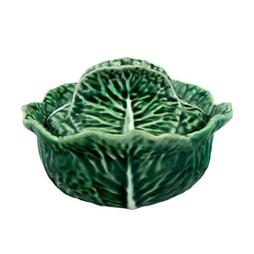 Cabbage Tureen, Individual, Green