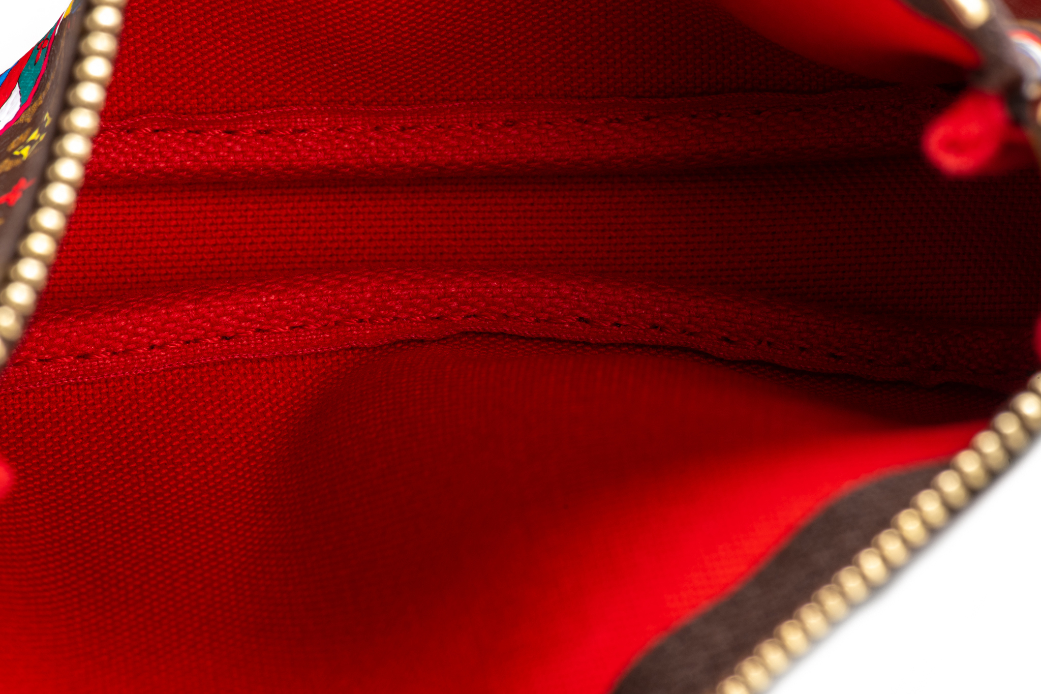 LOUIS VUITTON '20 Xmas Mini Pochette Rouge Coquelicot *New - Timeless  Luxuries